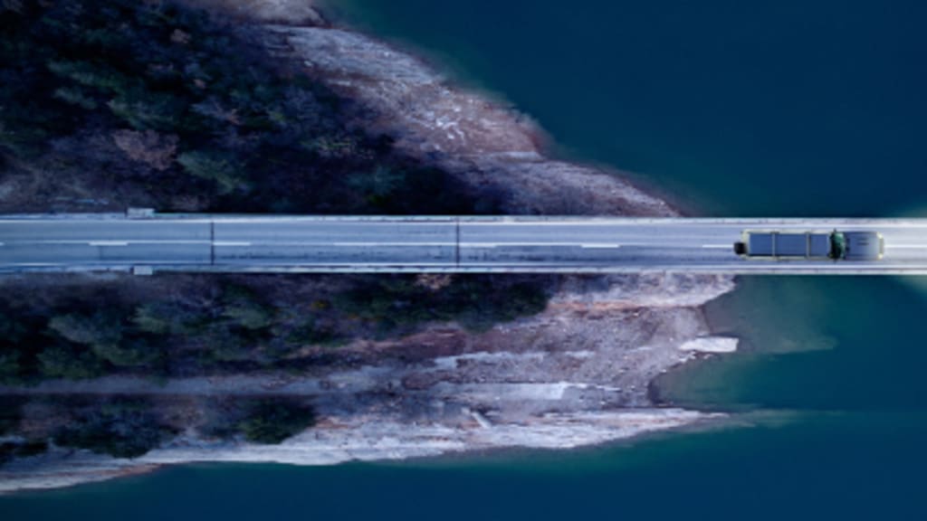 Auto sul ponte