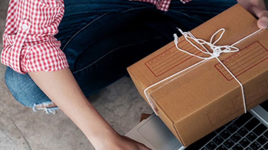 Zalando Paket Header
