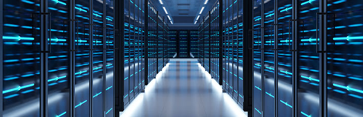Bild eines Datencenters