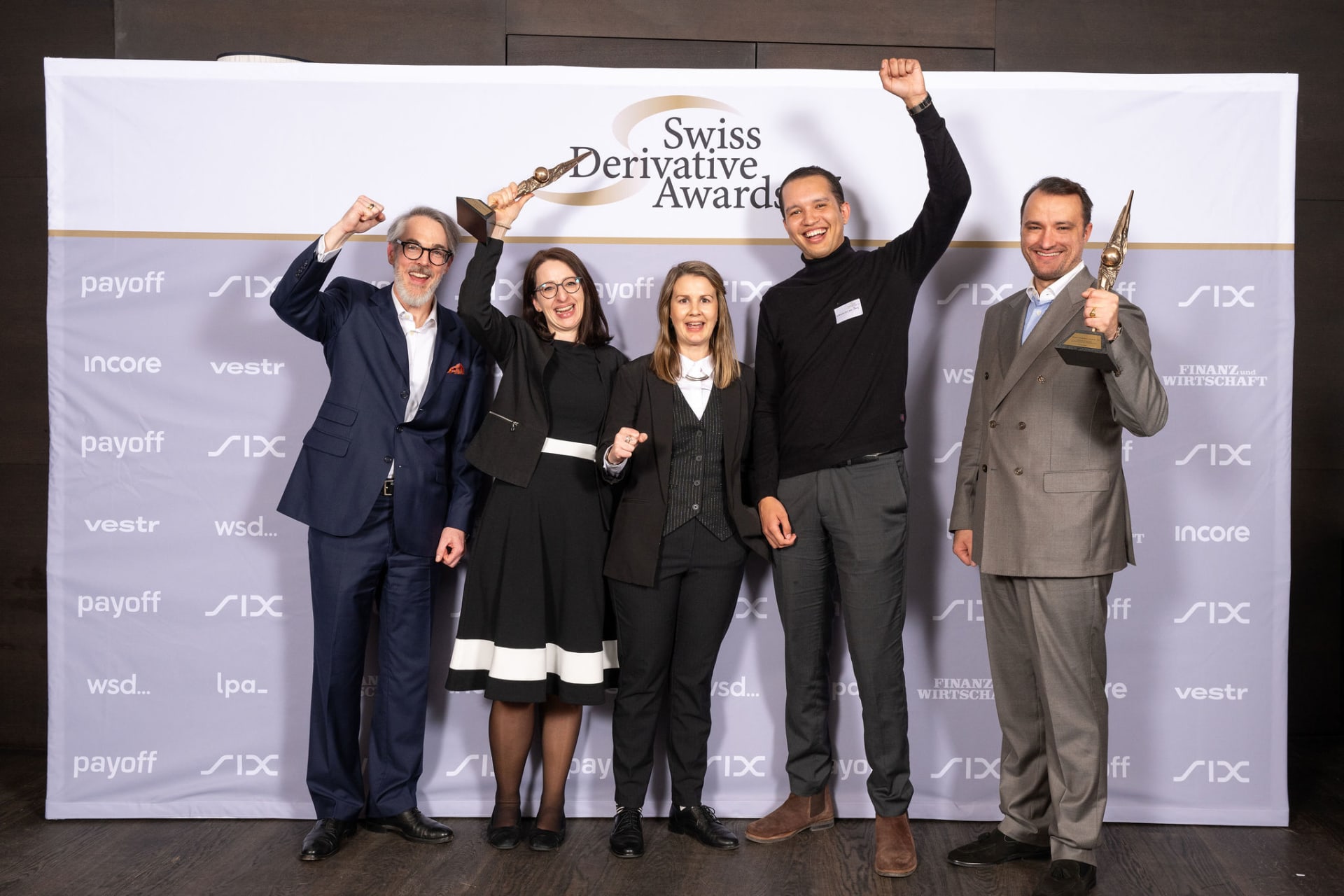 Swiss Derivative Awards 2025 - Gewinnerfoto Vontobel