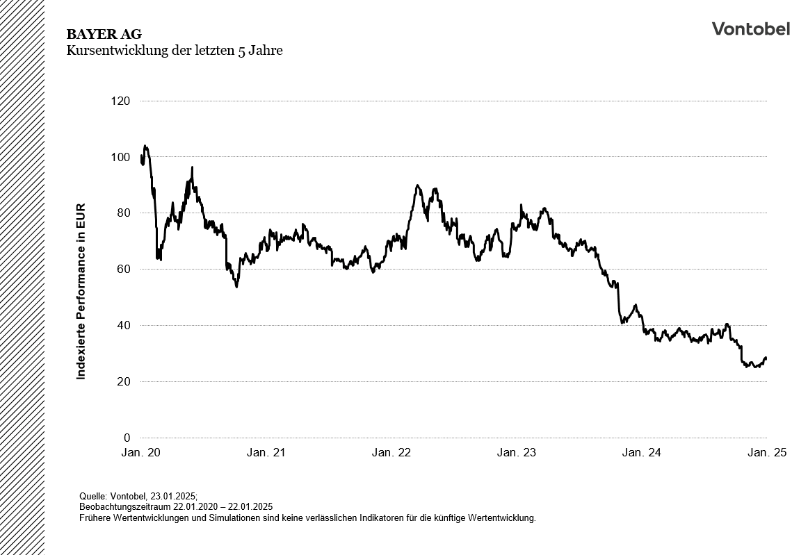 Bayer 5 Jahres Chart