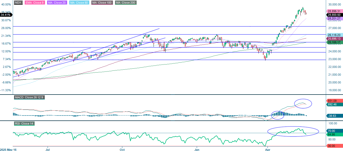 NASDAQ-100 (USD) 1-Year Daily Chart: Performance & Trends