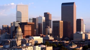 Skyline in Denver, Colorado