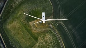 Turbina che genera energia rinnovabile