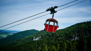 Kampenwandin köysirata Aschauissa | Chiemgau, Baijeri, Saksa