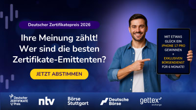 Header: Zertifikatepreis
