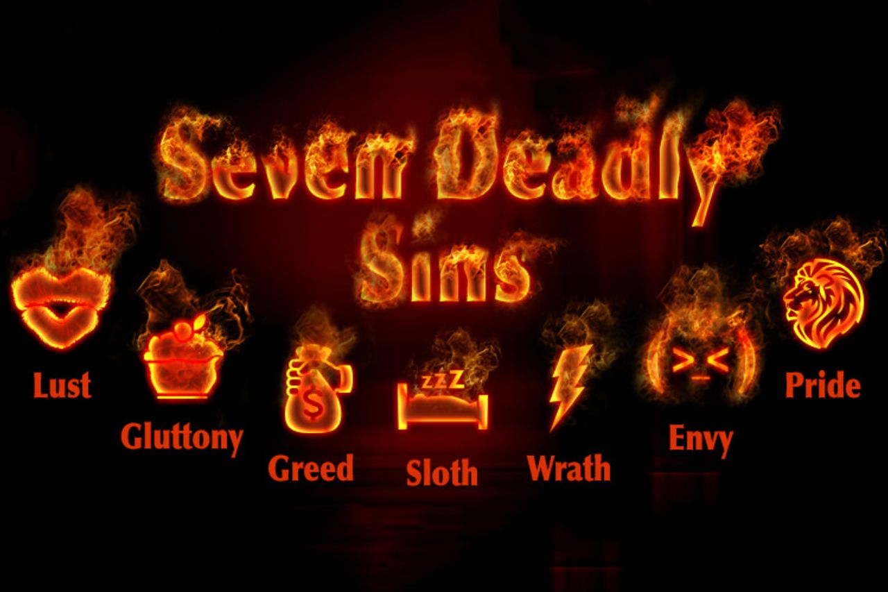 7 Deadly Sins In Bible 7578