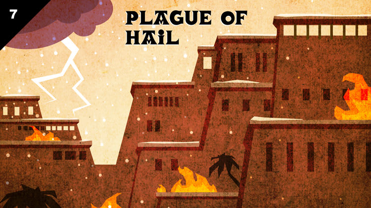 plagues hail