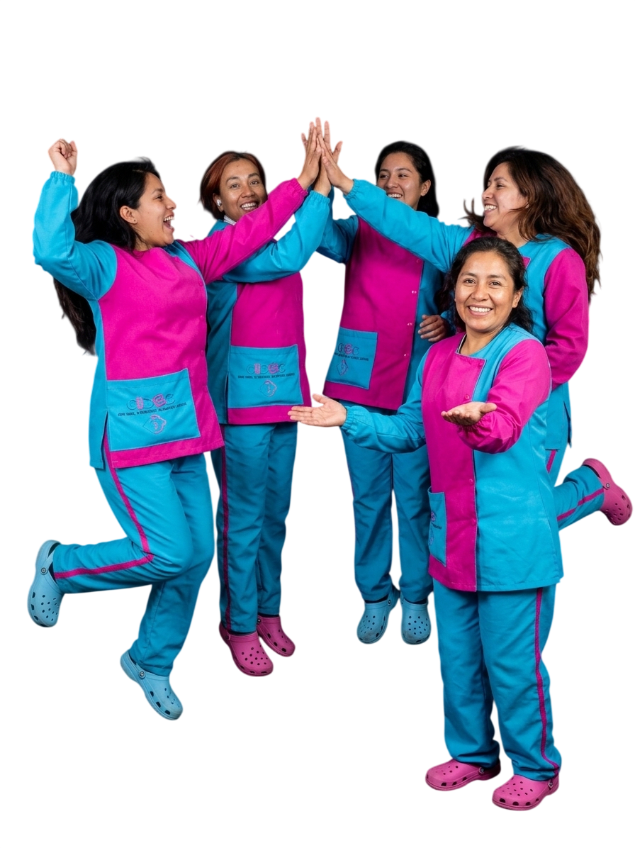 Educadoras del equipo de CIDEC