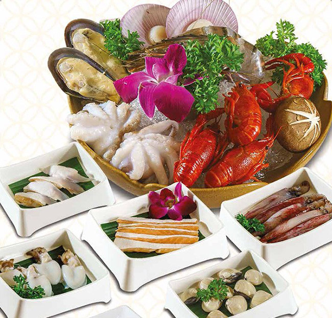 Buffet Nướng Lẩu Hongkong Với 90 Món Hải Sản, Bò Mỹ Thượng Hạng Nướng & Nhúng Cùng 6 Vị Nước Lẩu