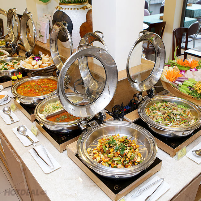 Buffet Chay Buổi Tối 40 Món Miễn Phí Nước Uống Tại Nhà Hàng Cỏ Nội - Bông Sen Hotel Annex