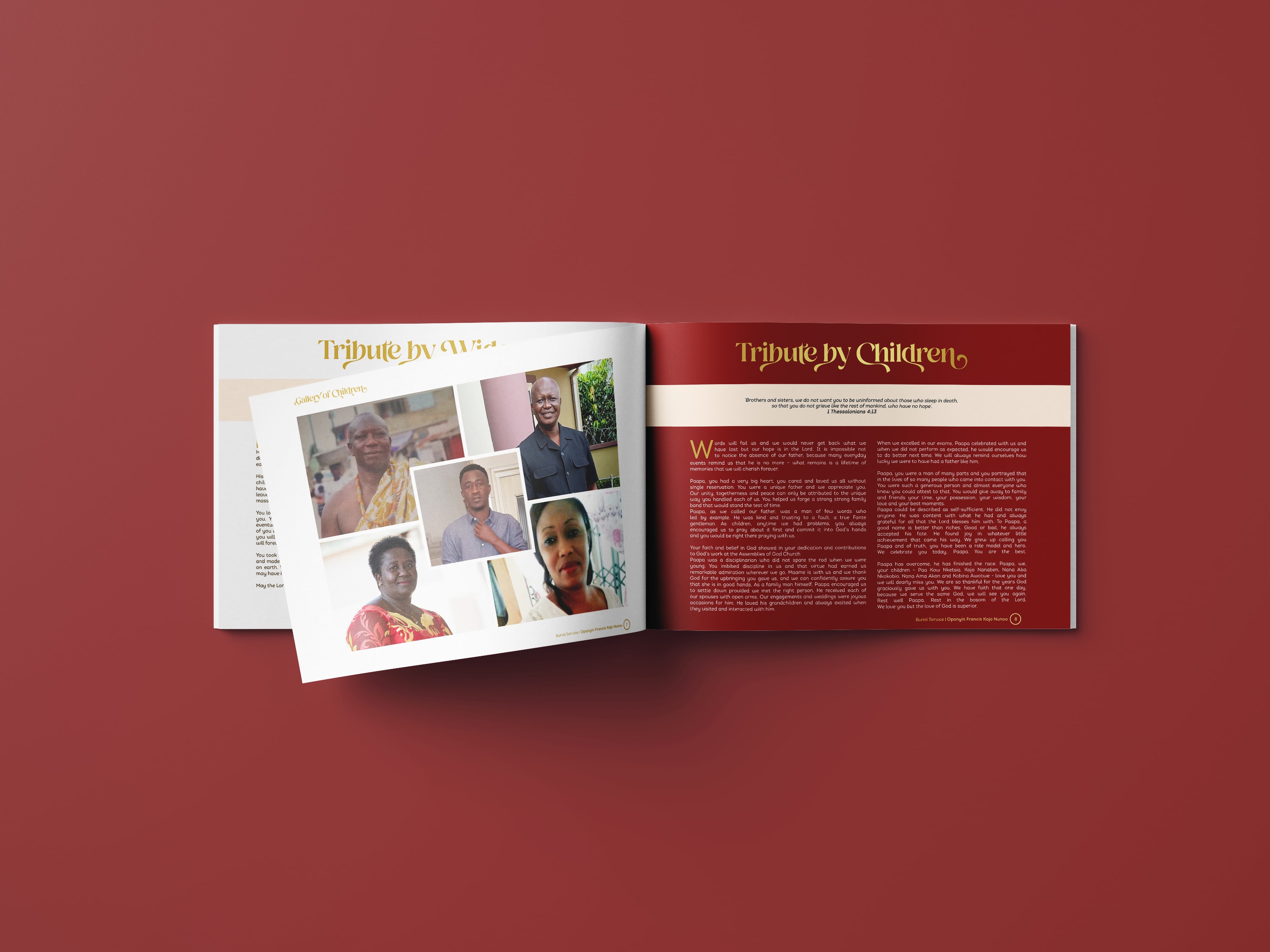 Marketing design sample