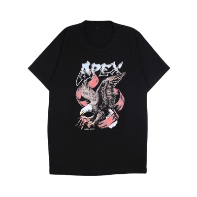 NSSA Tshirt Short Sleeve APEX - Black/Hitam