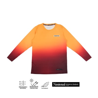 Kaos Jersey Ember Rush Series - Panjang & Pendek - Jersey Pria & Wanita - Nasional Apparel AABCC