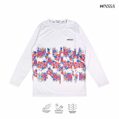 Kaos Jersey PIXEL FLOWERS 2 - Panjang & Pendek - Jersey Pria & Wanita - Nasional Apparel AABCC