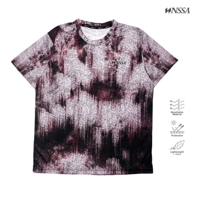 Kaos Jersey Mont Blanc - Maroon - Panjang & Pendek - Jersey Pria & Wanita - Nasional Apparel AABCC