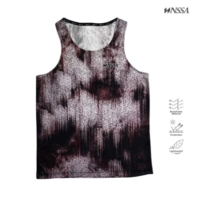 Singlet Mont Blanc - Maroon - Purple - Kaos Pria dan Wanita - Nasional Apparel AABCC