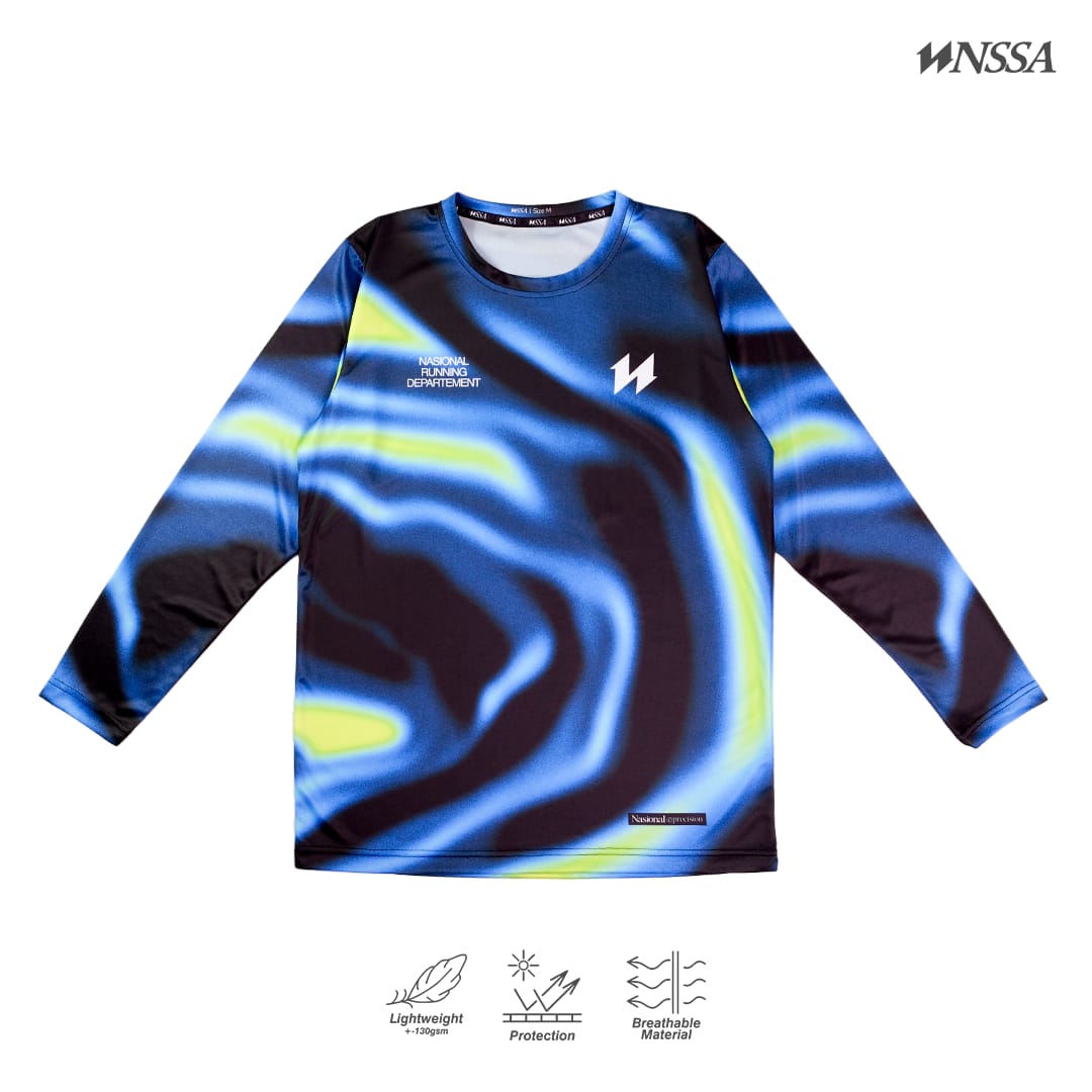 Kaos Jersey NASIONAL RUNNING DEPARTEMENT - Panjang & Pendek - Jersey Pria & Wanita - Nasional Apparel AABCC