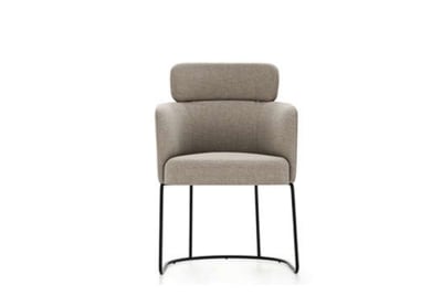 Claire Dining Chair Claire Dining chair 3 Claire Dining chair 3.jpg Claire dining chair%5FBy Ditre Italia%5F Designed by Daniele Lo Scalzo Moscheri%5FCircular Chair%5F Metal frame%5F Fabric or leather upholstery