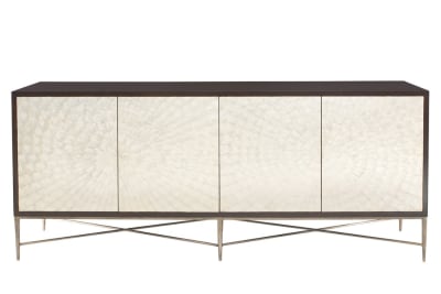 Adagio Buffet Adagio%20buffet%201.jpg Adagio Buffet sideboard_By Bernhardt_Capiz shell door_Tubular steel base and x shaped stretchers in Bronze finish_ Adagio%20buffet%201.jpg