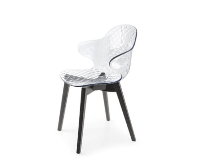 Saint Tropez Dining Chair 4 Leg Wood