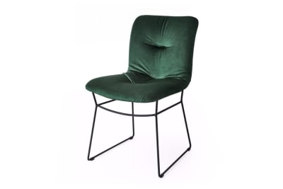 annie soft green velvet sled base black calligaris 283544 rel57fb9f1e Annie Soft - Velvet Fabrics - Calligaris Annie Soft - Calligaris - Italy - Velvet