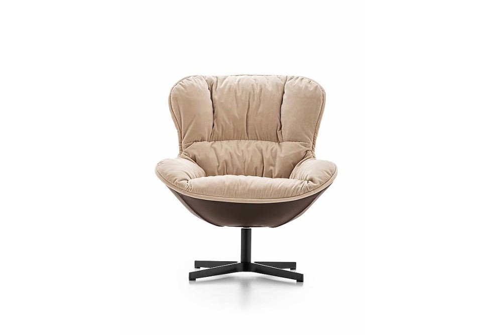 Softy%201.jpg Softy Armchair_By Ditre Italia_Made in italy_Designed by Edi & Paolo Ciani Design_Upholstered _Metal Base_wood base_Lounge_Soft Padded seat_Fixed or swivel base options Softy%201.jpg
