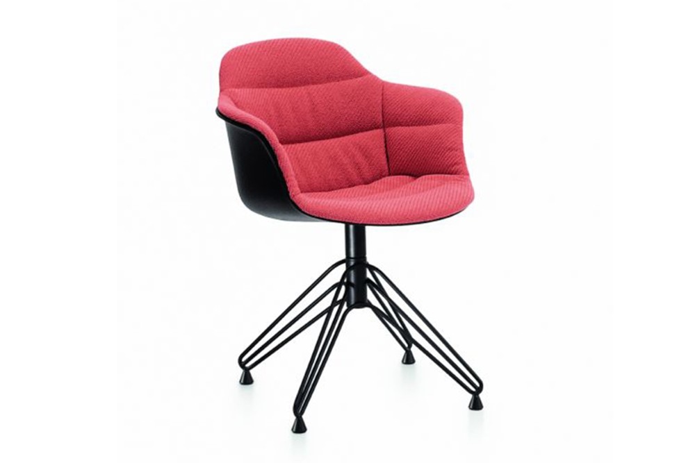Mood Covered Swivel Carver chair 2 by bontempi casa Mood Covered Swivel Carver chair 2 by bontempi casa mood 34 21r m055 z005 tkc04 1.jpg