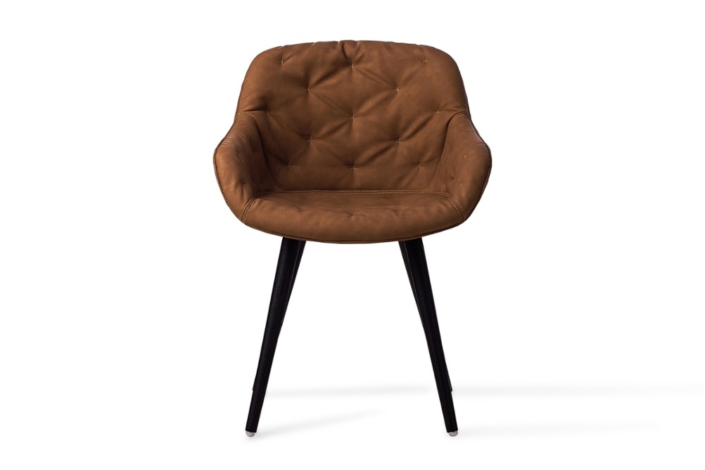 CS1841 Igloo Soft Dining Chair Ebony Vintage Black Wood Frame Calligaris Frontjpg CS1841_Igloo_Soft_Dining_Chair_Ebony-Vintage_Black-Wood-Frame_Calligaris_Frontjpg.jpg 