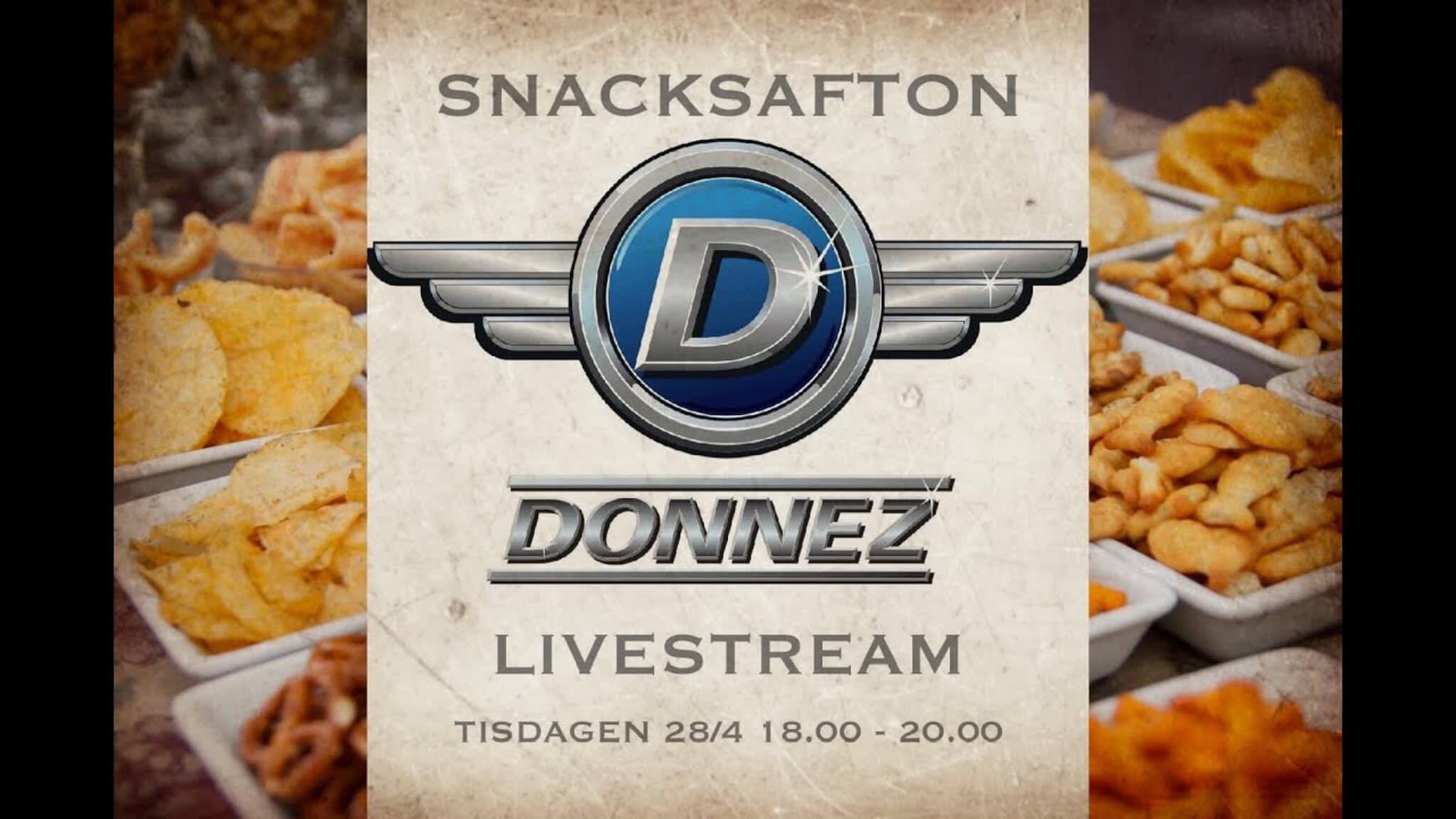 Snacksafton med Donnez