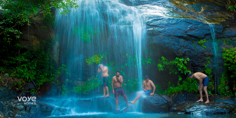 Waterfall in Kanthalloor