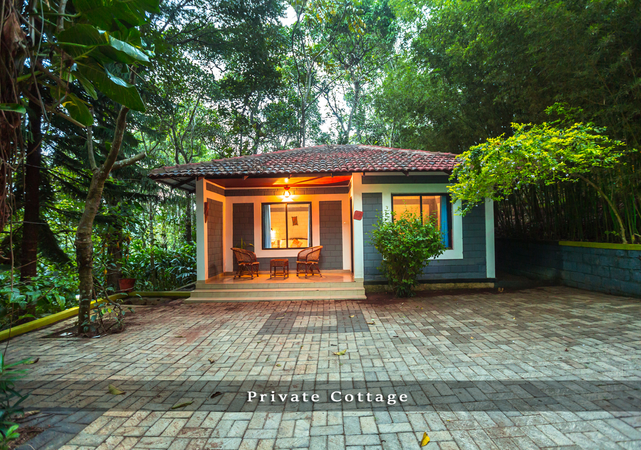 private cottage in thekkady