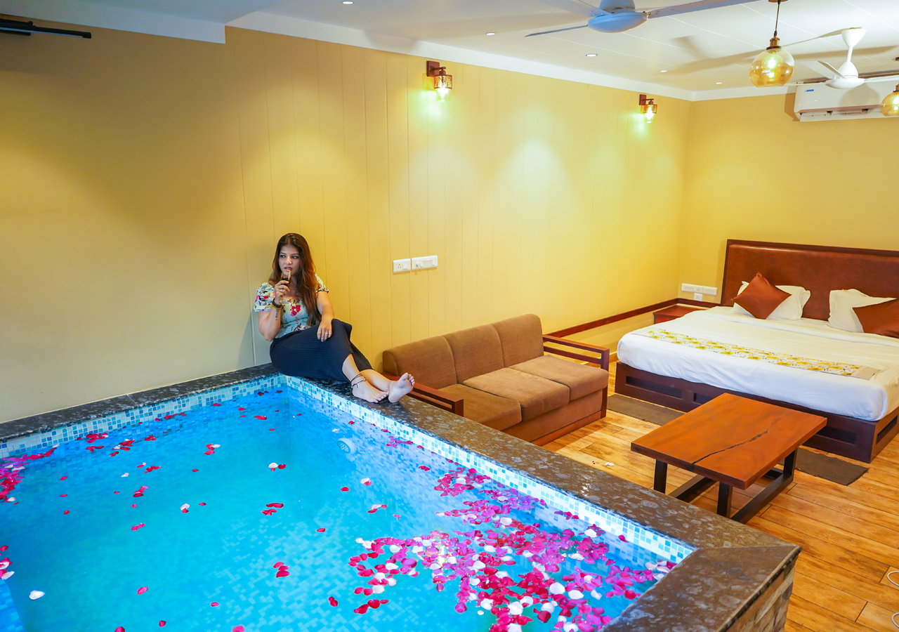 Swimming Pool Resort In Wayanad