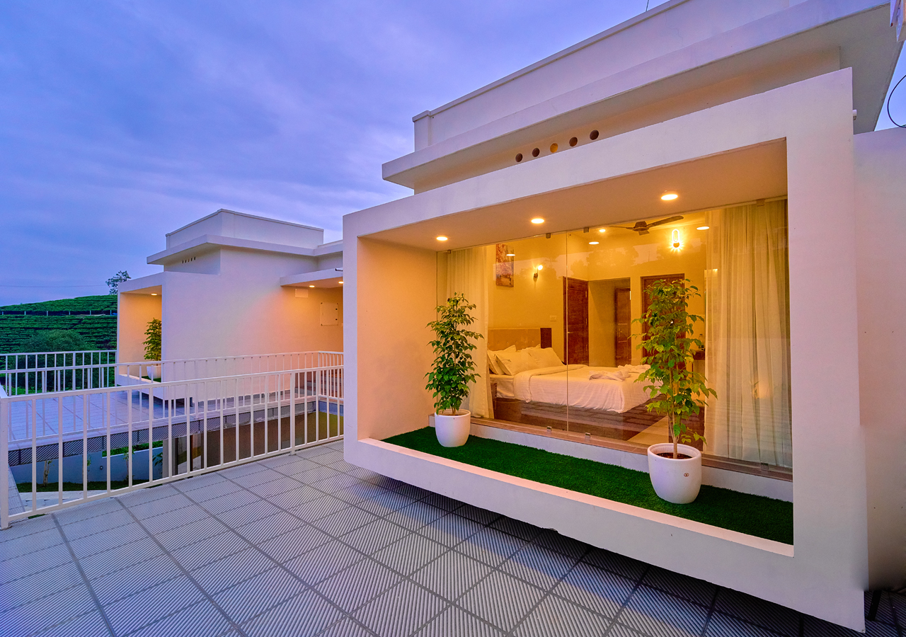 private pool villa in vagamon