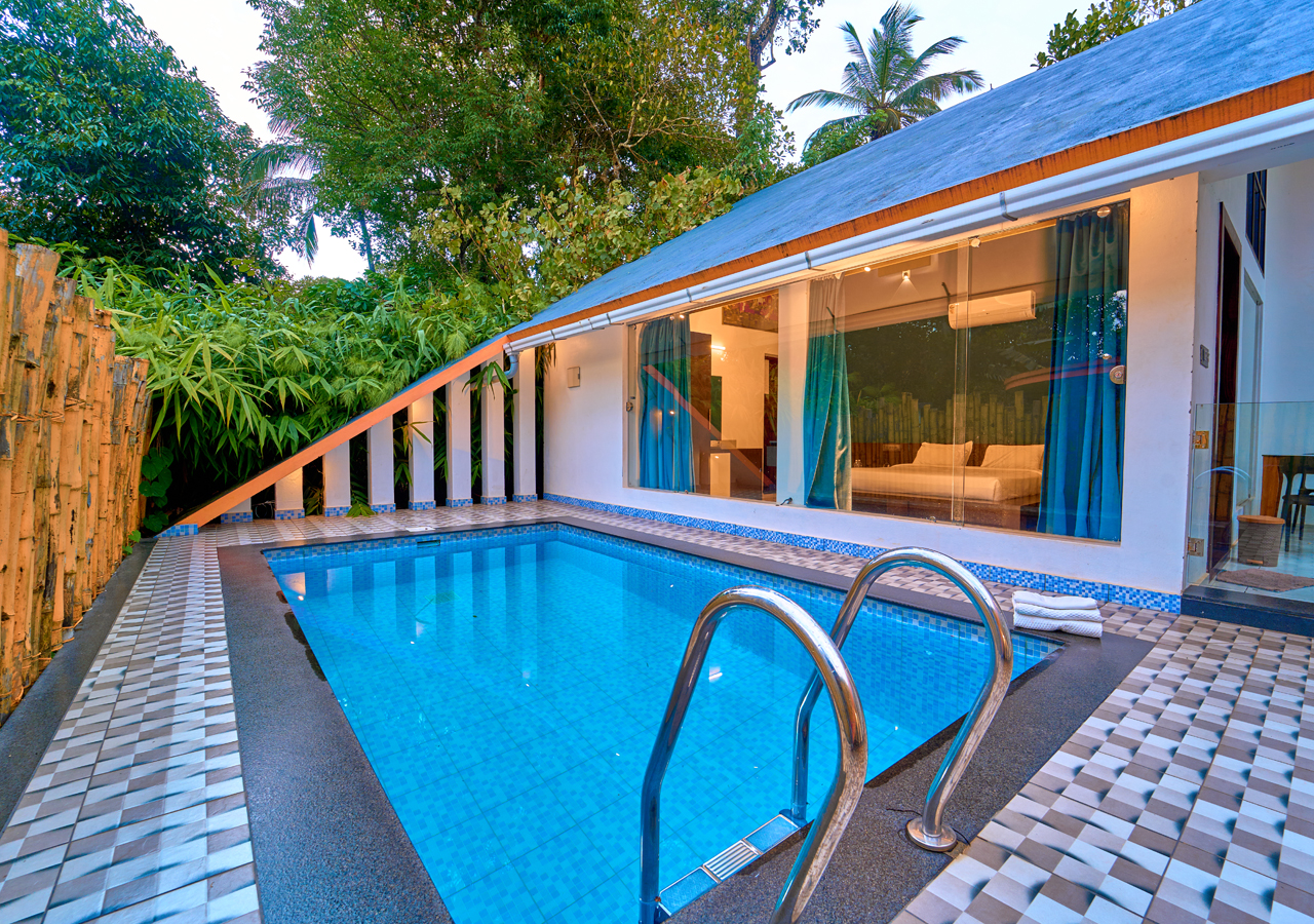 private pool villa near kalpetta