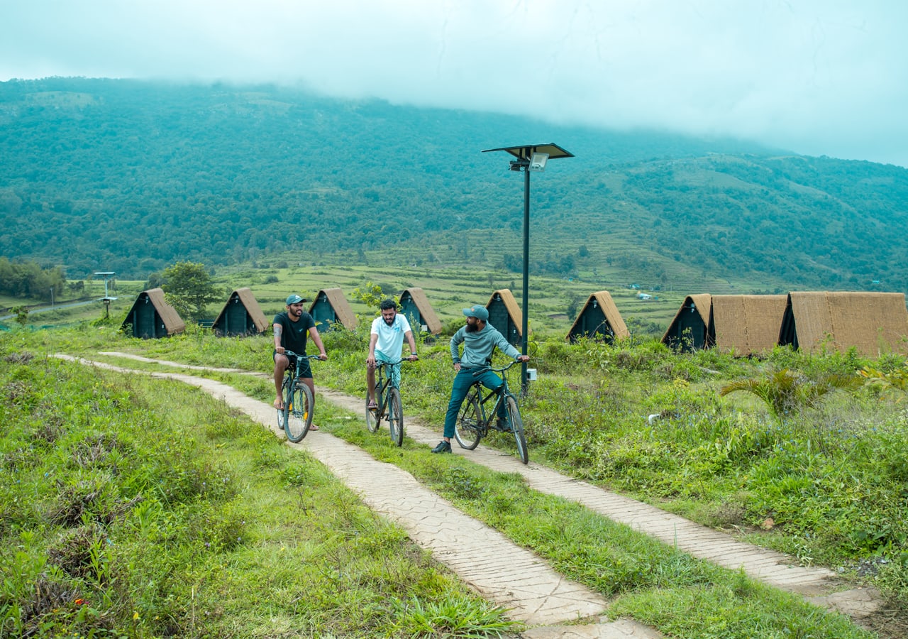 Cycling at Resort