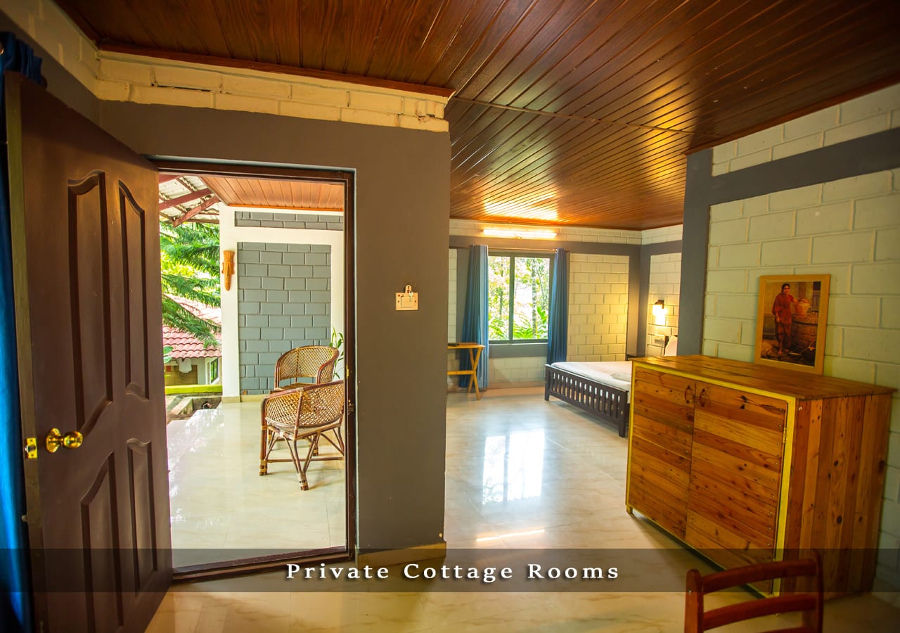 privte cottage in thekkady