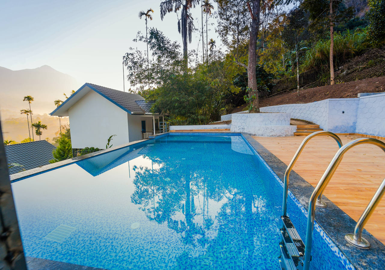 munnar resort with pool