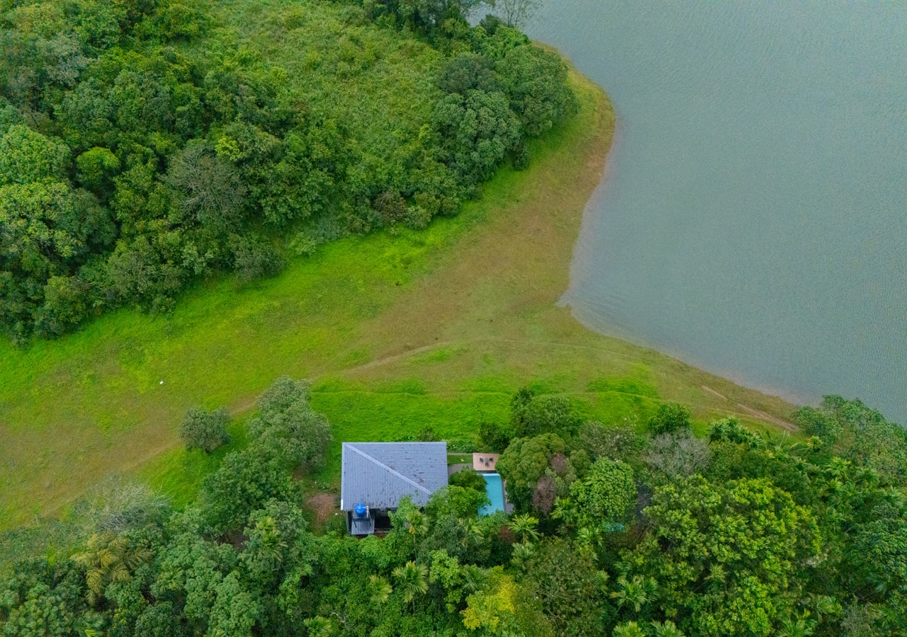dam view private pool villa