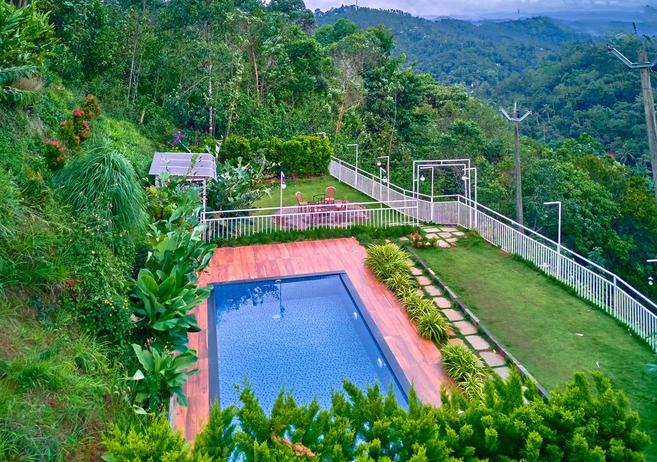 swimming pool resort munnar