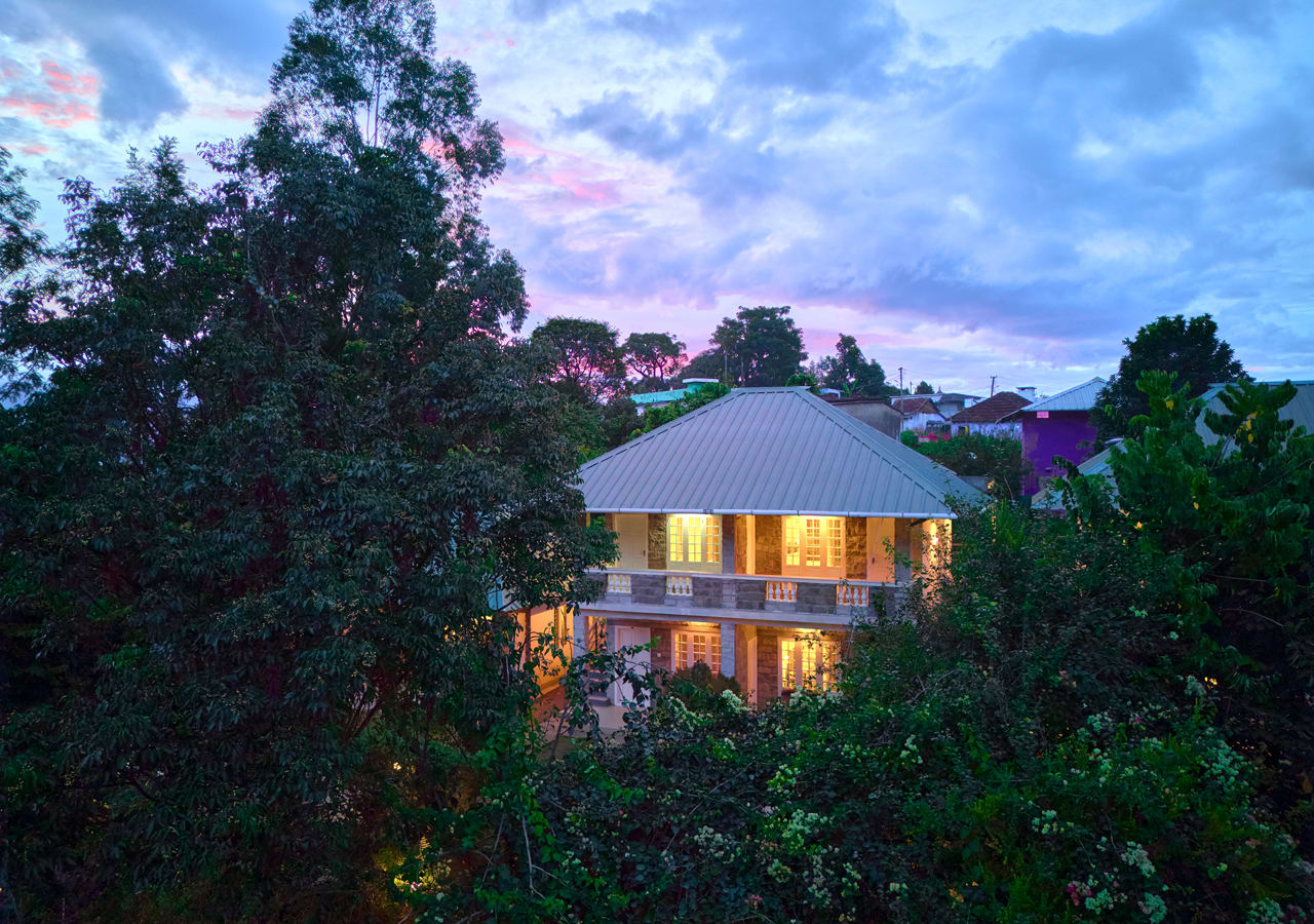 hill view villa in munnar