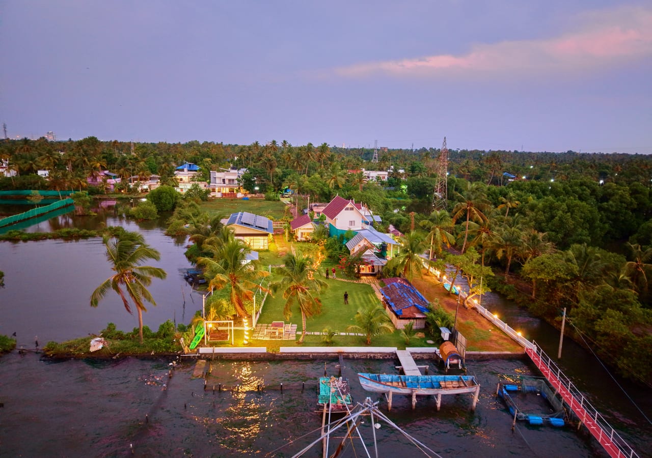 best villa in kumbalangi