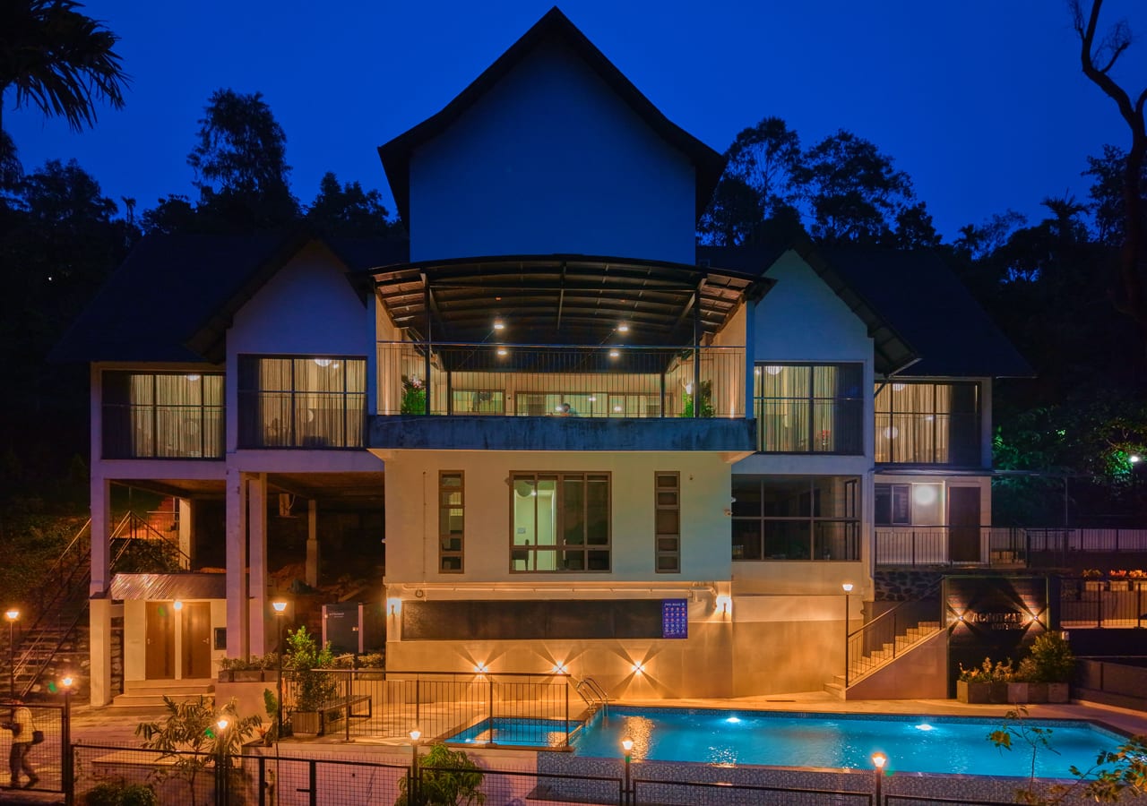 pool villa in wayanad