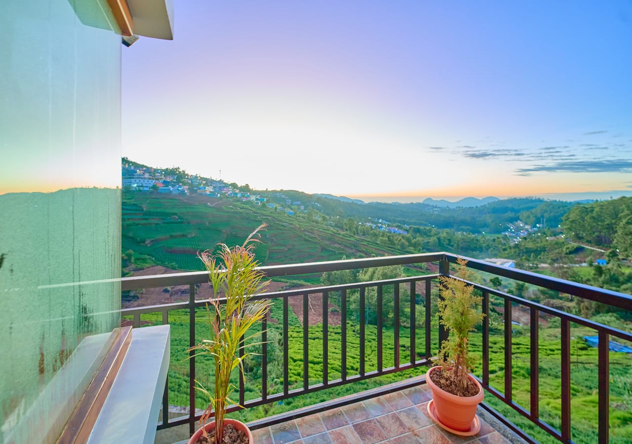 balcony room in ooty