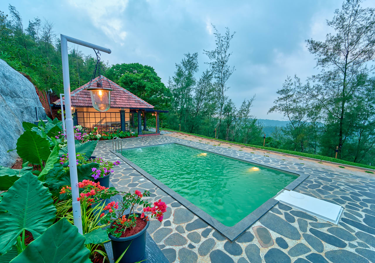 private pool vila in attapadi