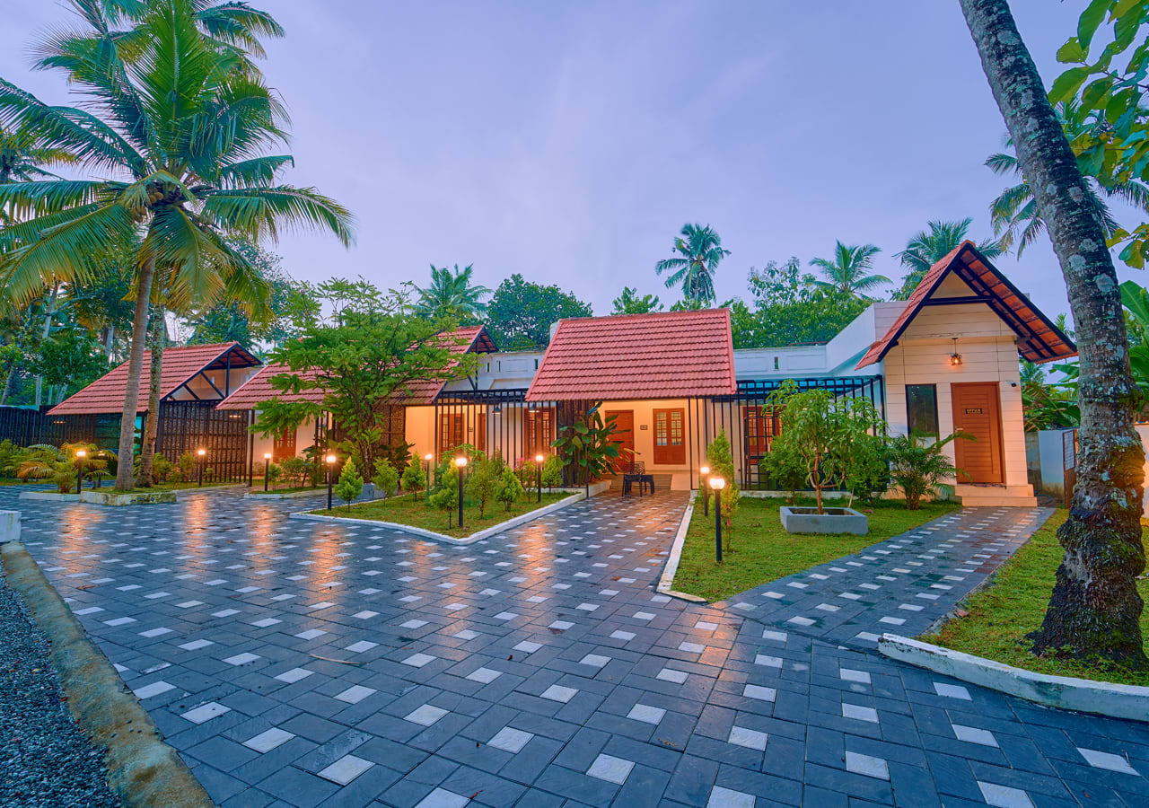 varkala private pool villa