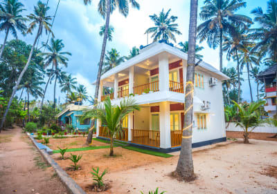 beach side villa varkala