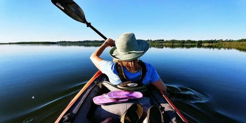 Kayaking in Alleppey