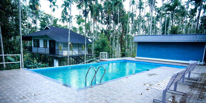 Swimming pool resort Wayanad