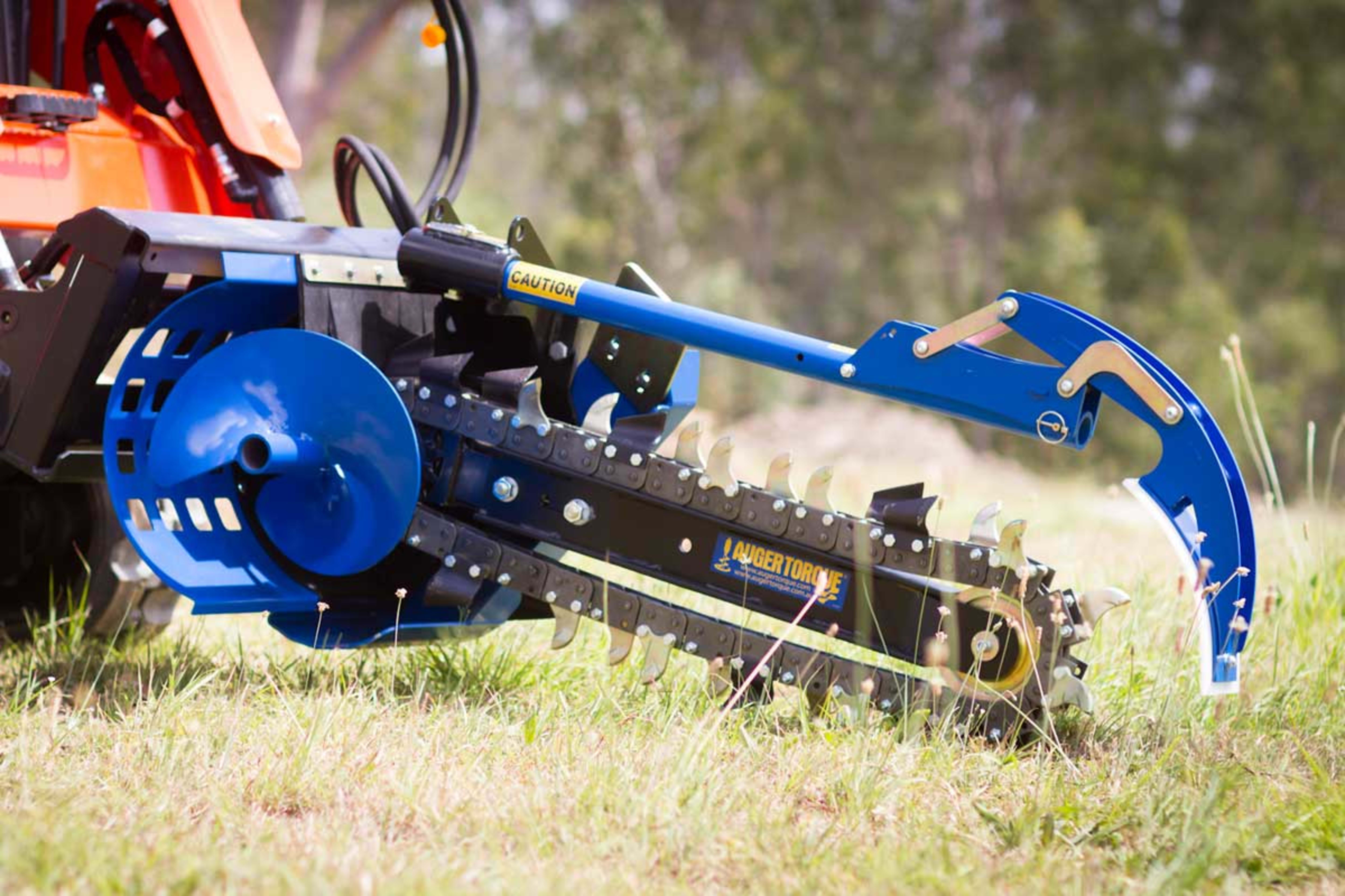 Chain Trencher Hire Groundforce Attachments